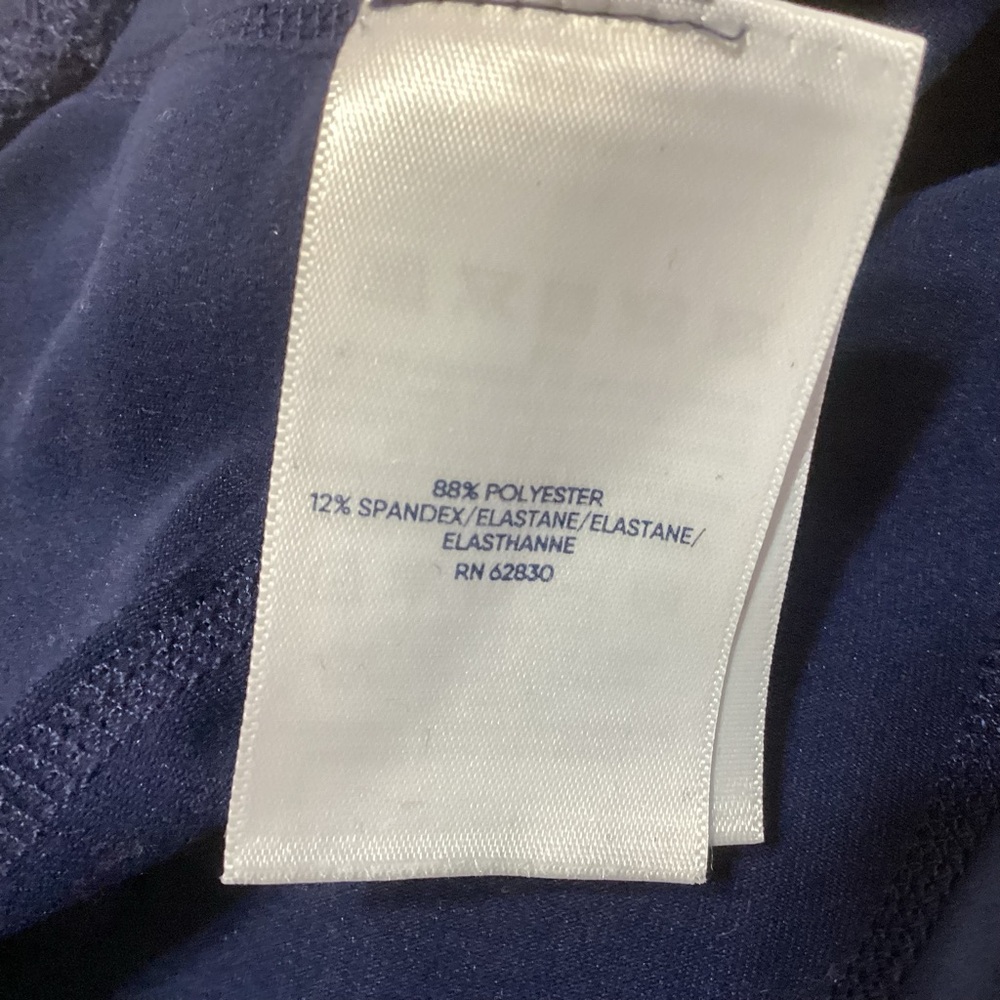 Lands' End Women's Active Pants Size XL/18 Blue Flare Leg Activewear VGUC - Picture 11 of 12